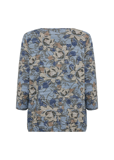 soyaconcept - Blouse lange mouw - Lichtblauw - Sc-Galina 49