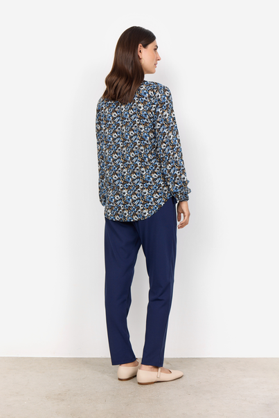soyaconcept - Blouse lange mouw - Lichtblauw - Sc-Olin 1