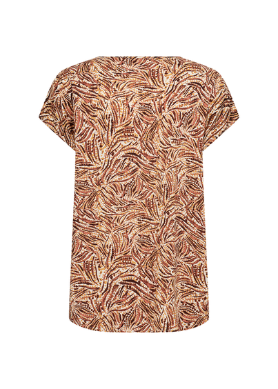 Soyaconcept - Blouse lange mouw - Oranje - Sc-Regine 3