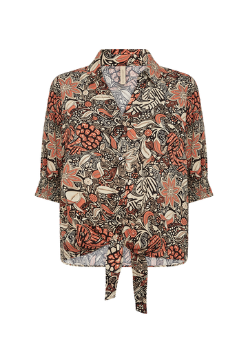 Soyaconcept - Blouse lange mouw - Oranje - Sc-Rosine 4