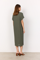 Soyaconcept - Jurk - Donkergroen - Sc-Delia 2