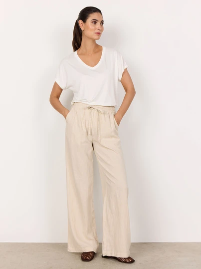 soyaconcept - Katoenen broek - Beige - Sc-Ina 61-C - 40791