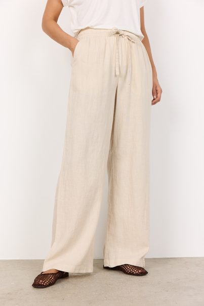 soyaconcept - Katoenen broek - Beige - Sc-Ina 61-C - 40791