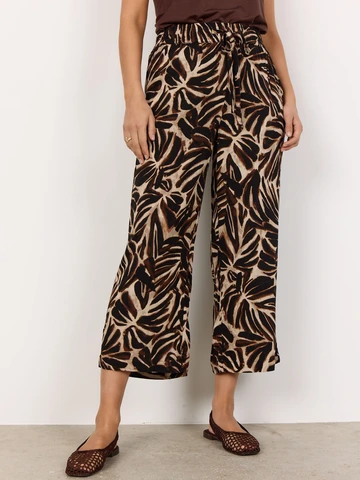 Soyaconcept - Katoenen broek - Bruin - Sc-Roksana 5-C - 41225