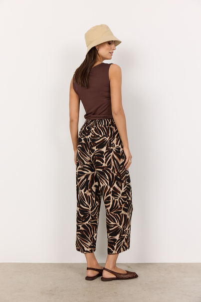 Soyaconcept - Katoenen broek - Bruin - Sc-Roksana 5-C - 41225