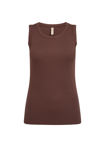 Soyaconcept - T-shirt korte mouw - Bruin - Sc-Mignon 1