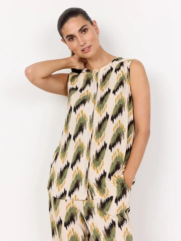Soyaconcept - T-shirt korte mouw - Groen - Sc-Rosilda 5