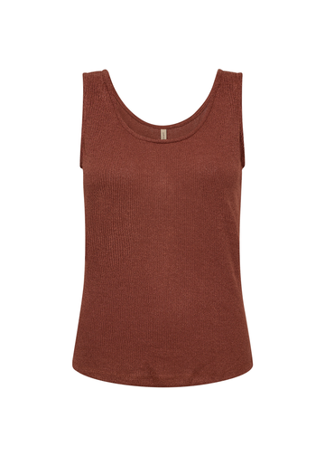 Soyaconcept - T-shirt korte mouw - Roest - Sc-Delia 3