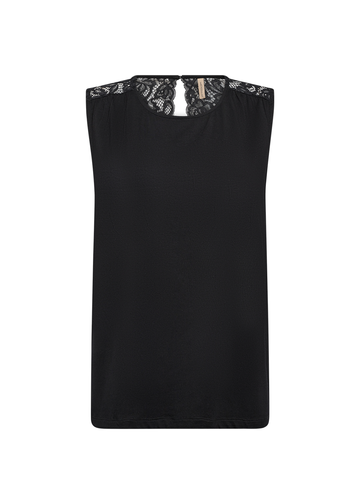 Soyaconcept - T-shirt korte mouw - Zwart - Sc-Marica 323