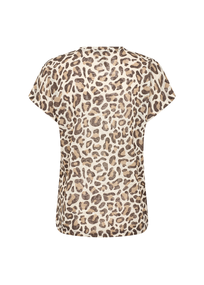 Soyaconcept - Trendy T-shirt korte mouw - Bruin - Sc-Aretha 41