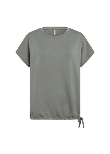 Soyaconcept - Trendy T-shirt korte mouw - Grijs - Sc-Banu 169
