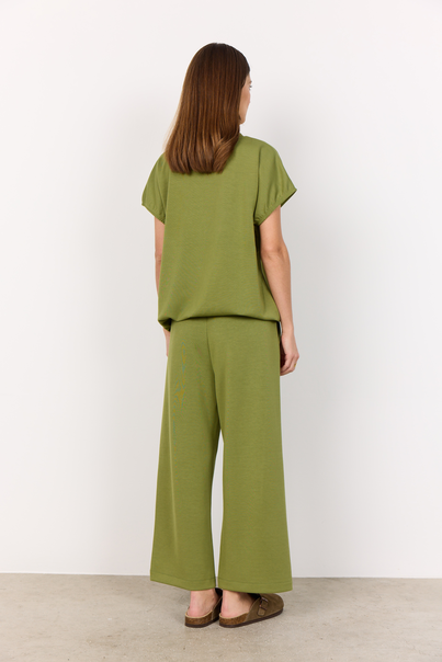 Soyaconcept - Trendy T-shirt korte mouw - Groen - Sc-Banu 237