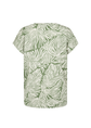 Soyaconcept - Trendy T-shirt korte mouw - Groen - Sc-Marica Aop 330