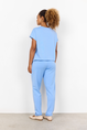 soyaconcept - Trendy T-shirt korte mouw - Lichtblauw - Sc-Banu 169