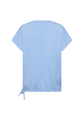 soyaconcept - Trendy T-shirt korte mouw - Lichtblauw - Sc-Banu 169