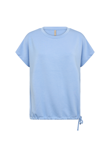 soyaconcept - Trendy T-shirt korte mouw - Lichtblauw - Sc-Banu 169