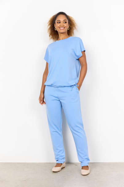 soyaconcept - Trendy T-shirt korte mouw - Lichtblauw - Sc-Banu 169