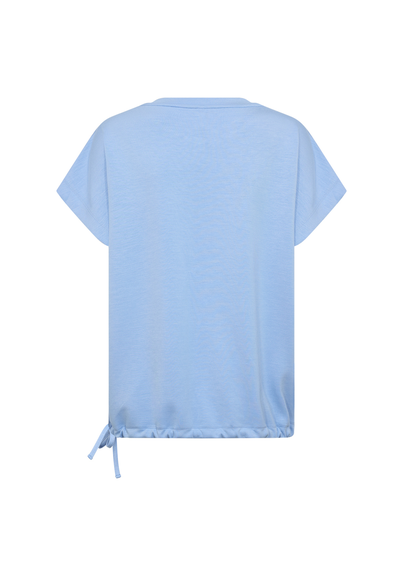 soyaconcept - Trendy T-shirt korte mouw - Lichtblauw - Sc-Banu 169