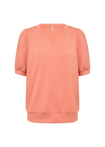 Soyaconcept - Trendy T-shirt korte mouw - Oranje - Sc-Banu 238