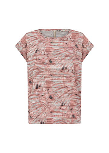 soyaconcept - Trendy T-shirt korte mouw - Oranje - Sc-Galina 52