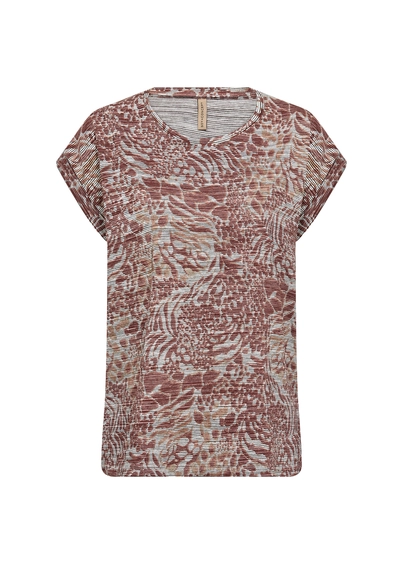 Soyaconcept - Trendy T-shirt korte mouw - Oranje - Sc-Galina 55 - 26994