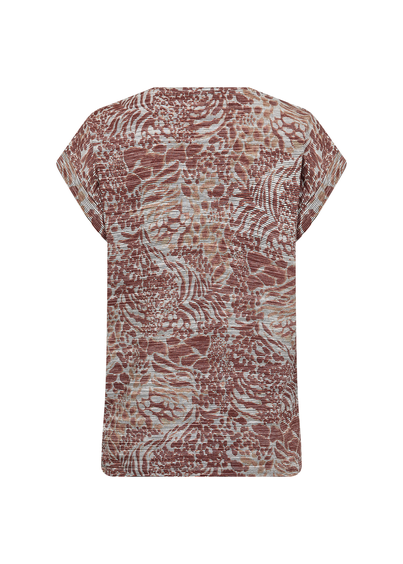 Soyaconcept - Trendy T-shirt korte mouw - Oranje - Sc-Galina 55 - 26994