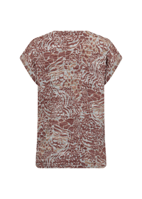 Soyaconcept - Trendy T-shirt korte mouw - Oranje - Sc-Galina 55