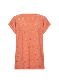 Soyaconcept - Trendy T-shirt korte mouw - Oranje - Sc-Ingela 13