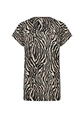 Soyaconcept - Trendy T-shirt korte mouw - Zwart - Sc-Lenise 5 - 27006