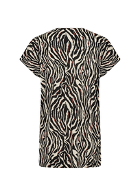 Soyaconcept - Trendy T-shirt korte mouw - Zwart - Sc-Lenise 5