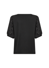 Soyaconcept - Trendy T-shirt korte mouw - Zwart - Sc-Loraine 1