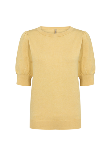 Soyaconcept - Trui met ronde hals - Geel - Sc-Dollie 753