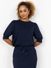 soyaconcept - Trui met ronde hals - Marineblauw - Sc-Banu 83