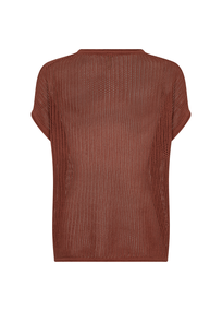 Soyaconcept - Trui met ronde hals - Roest - Sc-Laurette 4
