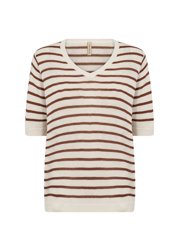 Soyaconcept - Trui met ronde hals - Roest - Sc-Luanna 4