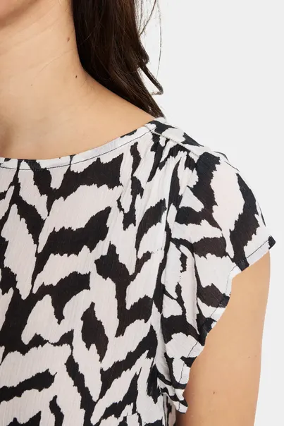 St. Tropez - Blouse korte mouw - Assorti - VegaSZ Adele SS Top - 30514167