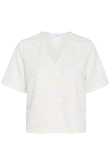 St.Tropez - Blouse korte mouw - Blauw - KorinaSZ Blouse - 30514070