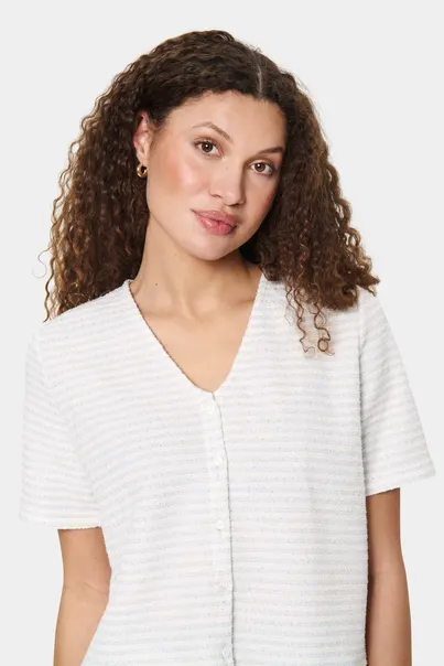 St.Tropez - Blouse korte mouw - Blauw - KorinaSZ Blouse - 30514070