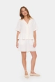 St. Tropez - Blouse korte mouw - Ecru - KatinaSZ Shirt - 30514110