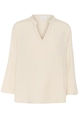 St. Tropez - Blouse lange mouw - Beige - KathaSZ Blouse - 30514113
