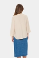 St. Tropez - Blouse lange mouw - Beige - KathaSZ Blouse - 30514113