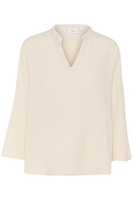 St. Tropez - Blouse lange mouw - Beige - KathaSZ Blouse - 30514113