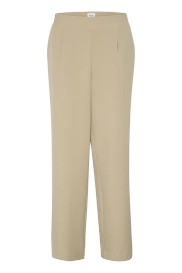 St.Tropez - Katoenen broek - Taupe - CelestSZ Wide Leg Pants