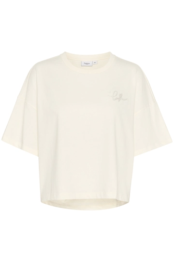 St.Tropez - T-shirt korte mouw - Ecru - JalinuSZ T-Shirt