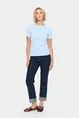 St.Tropez - T-shirt korte mouw - Lichtblauw - AsterSZ SS Stripe T-Shirt