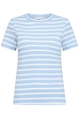 St.Tropez - T-shirt korte mouw - Lichtblauw - AsterSZ SS Stripe T-Shirt