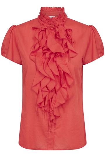 St.Tropez - T-shirt korte mouw - Rood - TilliSZ SS Shirt
