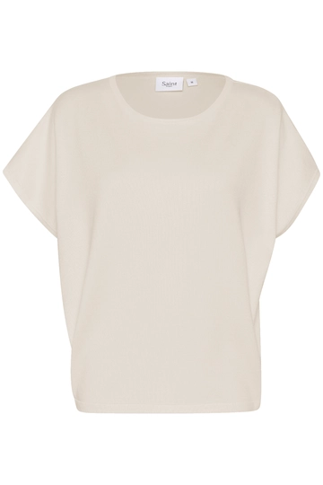 St.Tropez - Trui met ronde hals - Beige - MilaSZ R-N SS Pullover