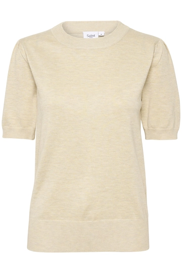St.Tropez - Trui met ronde hals - Beige - MilaSZ SS Pullover