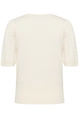 St.Tropez - Trui met ronde hals - Ecru - Karnasz puff pullover